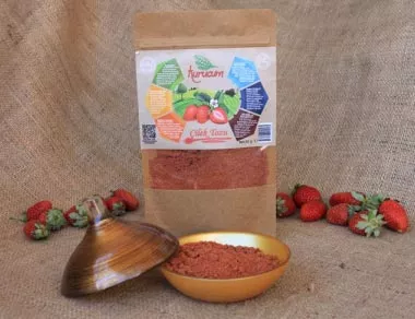 strawberry powder